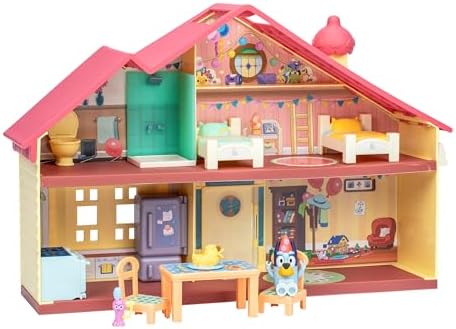 Bluey Toy House Mega Bundle, Family Home & BBQ Playhouse, Ages 3-5