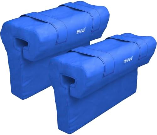 Skil-Care EZ On Foam Arm Trough, Lateral Wheelchair Support, Universal Fit | Wipe-Clean Nylon Cover, Rigid Insert, Left or Right Side, Torso Stabilization, Reduces Lateral Leaning, Facility and Home Use