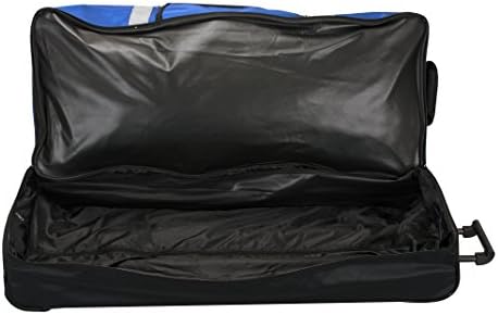 Rockland Drop Bottom 40" Rolling Duffel Bag, Navy