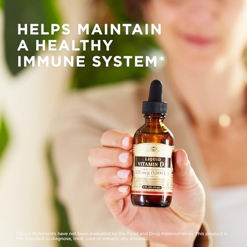 Solgar Liquid Vitamin D3 125 mcg (5, 000 IU) - 2 fl oz