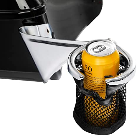 Rear Passenger Drink Cup Holder Fit for Harley 2014-2025 | Motorcycle Cup Holder