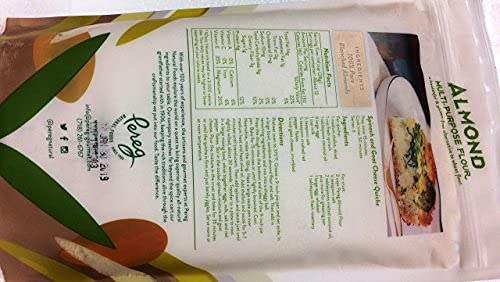 Pereg Blanched Almond Flour - Gluten Free, Keto Friendly, Finely Sifted - Wheat Free Flour, Multi-Purpose Flour & All Purpose Flour Alternative
