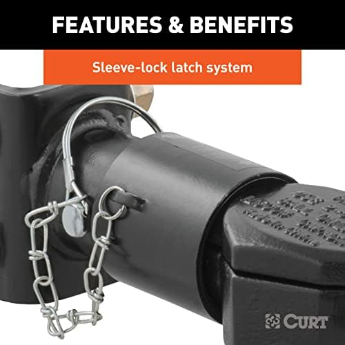 Curt 25329 Adjustable Sleeve-Lock Coupler