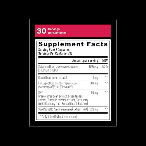 Weider Prime Prostate Health - Dual Action with Nitric Oxide Boost - Plant-Based Support for Prostate & Urinary Health - Men’s Wellness Formula