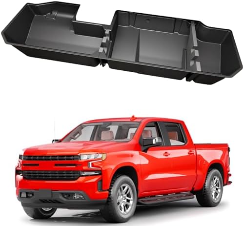 FengYu Under Seat Storage Box for 2015-2026 Ford F-150 F150 SuperCrew Cab | 2017-2026 F-250/F-350/F-450/F-550 Super Duty,F-150 Rear Underseat Storage Truck Organizer Tool Box