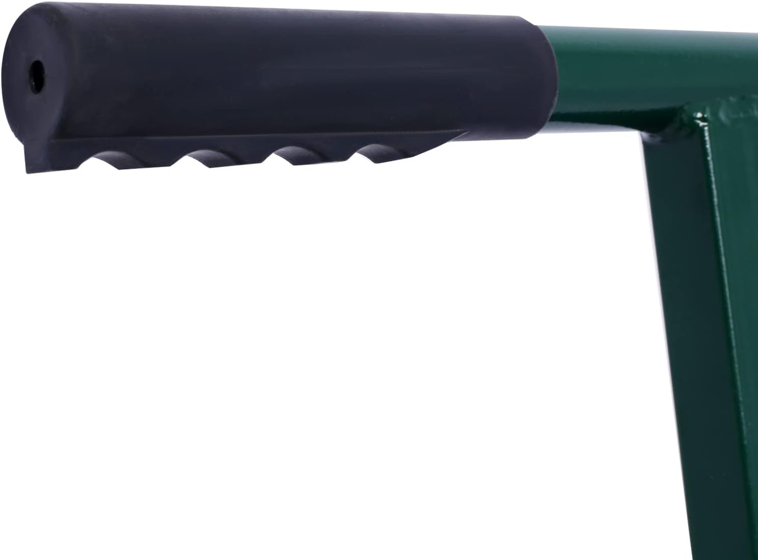 Compost Spreader - 24'' Peat Moss Spreader Manure Spreaders Roller with Adjustable T Shaped Handle Lightweight Metal Mesh Spreader for Lawn Garden Spreading Manure Topsoil, Black 0.5" x 1" Open Slits