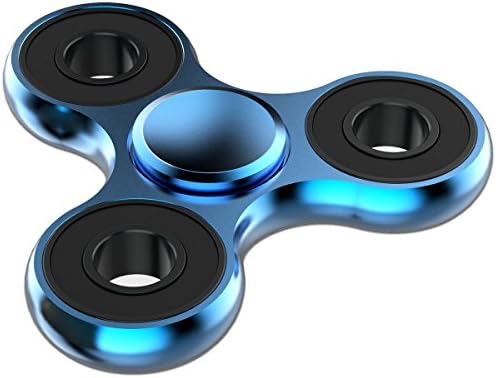 Metal Fidget Spinner Toy Cool Fidget Spinners for Adults and Kids | Stainless Steel Bearing, High Speed 2-5 Min Spins