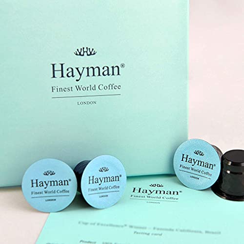 Hayman, 100% Kona Coffee From Hawaii, 20 Specialty Coffee Pods | Compatible With Nespresso Original Line Machines, Medium Roast
