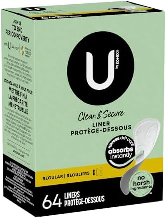 Kotex Lightdays Liners Regular, Soft and Silky, 192 Count