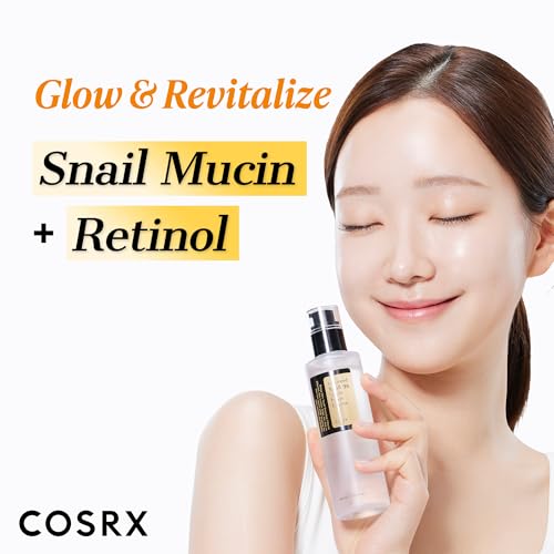 COSRX Snail Mucin 96% Repairing Serum for Sooothing & Hydrating 3.38 oz. | Snail Secretion Filtrate for Dull Skin & Fine Lines, Korean Skin Care
