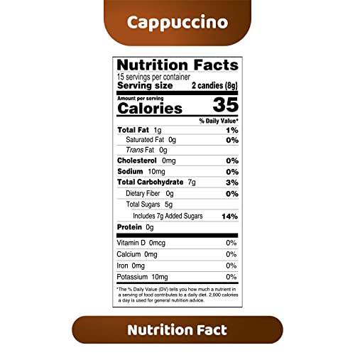 Kopiko Cappuccino Candy – Pocket Coffee Hard Candy (2-Pack 28.2oz) | Take-out pocket coffee for every occasion – made from Indonesia's finest