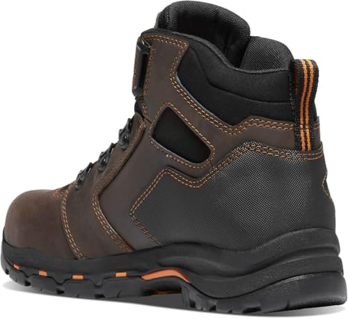 Danner Vicious Composite Toe Work Boots for Men, Waterproof, ASTM Approved | Composite Toe Boots for Men, For Electrical Hazard Work, Slip Resistant Grip, TPU Shank, Construction Boots