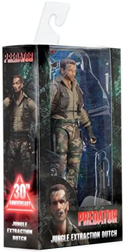 NECA - Predator - 7" scale action figure - 30th anniversary Jungle Extraction Dutch | Predator 30th Anniversary 7 Inch Action Figure Special Series