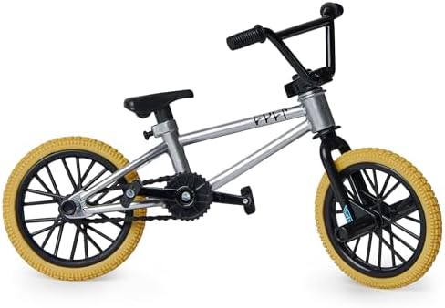 Tech Deck BMX Finger Bike Series 12-Replica Bike Real Metal Frame, Moveable Parts for Flick Tricks Games (Styles Vary)