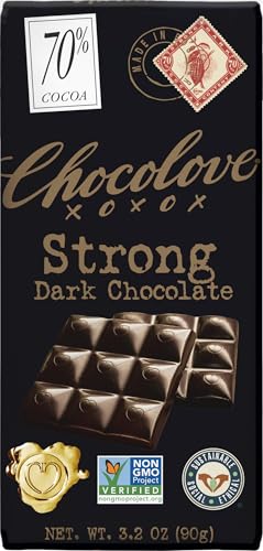 Chocolove, Bar Chocolate Dark Strong 70%, 3.2 Ounce