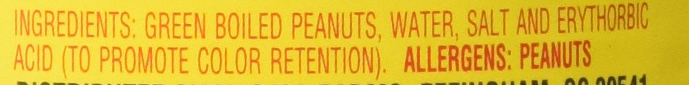 Peanut Patch Peanuts Boiled - 4 x 13.5 Oz