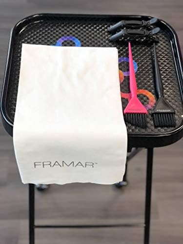 FRAMAR Biodegradable Salon Towels for Hair Stylist, Hair Towels for Women | Disposable Towel, Salon Towel, for Spa, Barber, Gym