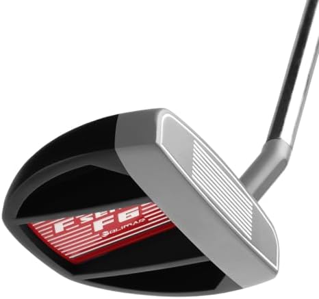 Orlimar Golf F6 Mallet Putter, Right Handed, 35 Inch | Half Offset, Slant Neck, Naked Topline, Midsize Grip, Headcover Included