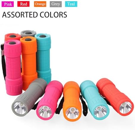 FASTPRO 10-Pack LED Mini Flashlight Set with AAA Batteries (1W)