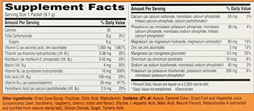Alacer Raspberry Emergen C Box 30 Pack, 0.32 OZ