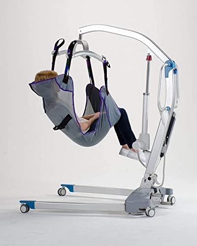 Patient Aid Full Body Mesh Patient Lift Sling for Safe Transfers | 110-200 lb Capacity | Breathable Mesh Fabric | Full Body Support | Hoyer Safe Lifting for Elderly & Bariatric