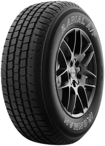 Ironman Radial A/P 265/70R17 115T | Truck/SUV Highway All Season Traction 115T Rated Standard Load Radial Construction Outlined White Lettering Tire
