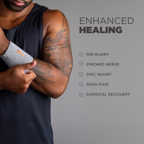 Incrediwear Wrist Sleeve – Wrist Brace for Women and Men, Helps with Inflammation, Swelling & Joint Pain Relief, Wrist Support for Recovering from Injury & Surgery (Grey, Large)