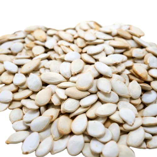 Gerbs Raw Whole Pumpkin Seeds 2 lbs. | In-Shell, 10.5 mm Size, Resealable Bag | Mildly Nutty & Crunchy | Top 14 Allergen-Free