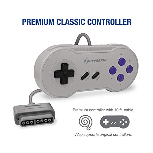 Hyperkin SupaRetroN HD Gaming Console for SNES/SFC with Controllers