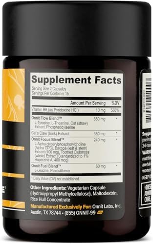 Onnit Labs Alpha Brain, 30 CT