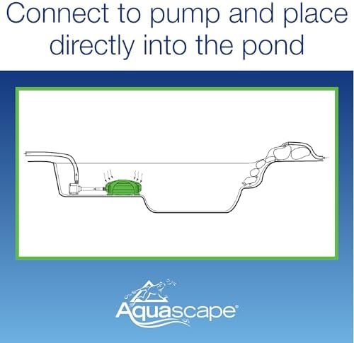 Aquascape 95110 Submersible Pond Water Filter | Mechanical and Biological Filtration