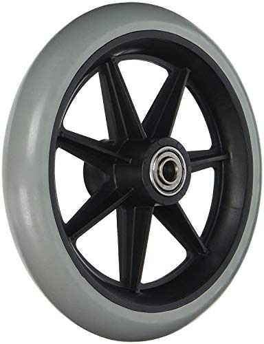 Lumex Replacement 6" Wheel for Rollators, 1 Each, RJ4300-MWH