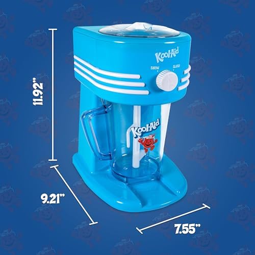 Nostalgia Taco Tuesday Frozen Drink Maker and Margarita Machine for Home - 40-Ounce Slushy Maker with Stainless Steel Flow Spout - Easy to Clean and