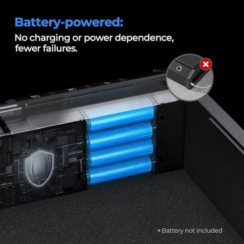 ONNAIS Iron SE Biometric Gun Safe for Handgun with Fingerprint Keypad Lock