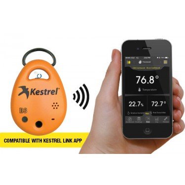 Kestrel Drop D3FW Fire Weather Monitor, Orange | Orange