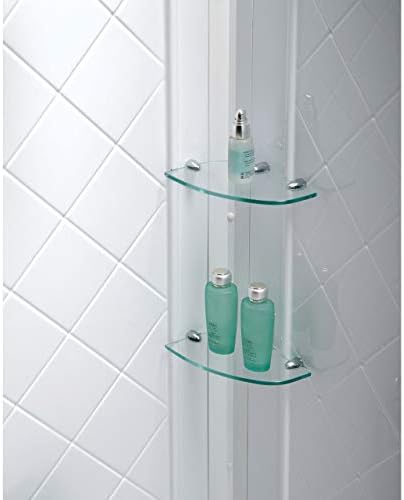 DreamLine 32 in. D x 32 in. W x 76 3/4 in. H Center Drain Acrylic Shower Base and QWALL-5 Backwall Kit In White, DL-6195C-01
