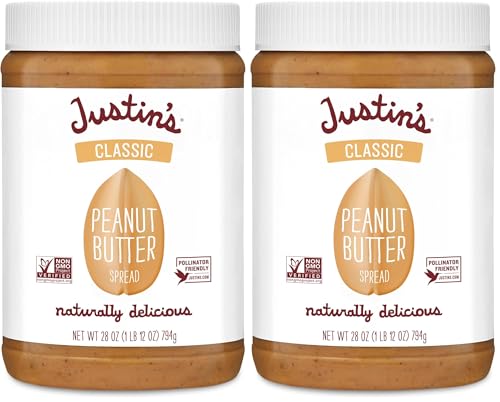 Justins, Peanut Butter Blend Honey Jar, 16 Ounce
