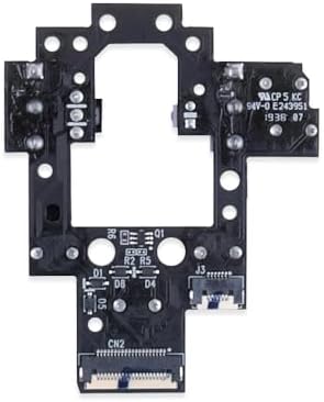 HUYUN Mouse Switch Button Micro Switch Board with Mice Feet Sticker Replacement for Logit G604 Wireless Gaming Mouse (D2FC-F-7N 20M)
