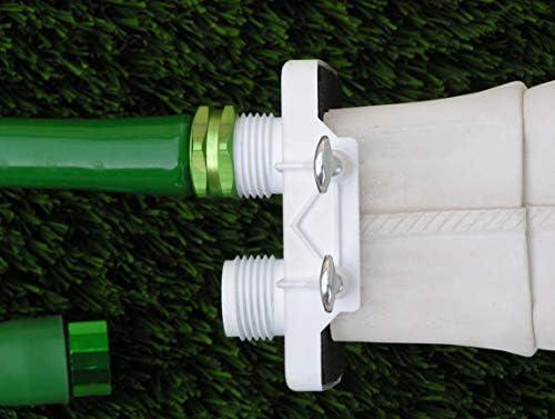 Skywater Downspout Diverter for Rain Harvesting - Attach Hoses Directly to 2x3 Downspout, Use Rainwater for Landscaping, No Rain Barrel Required