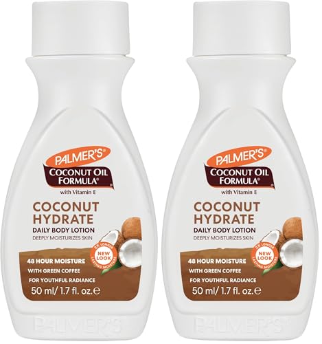 Palmer's Coconut Oil Formula Body Lotion for Dry Skin (13.5 Fl Oz) | A hydrating hand and body moisturizer with Green Coffee Extract and Vitamin E for 48 hour moisture and radiant skin