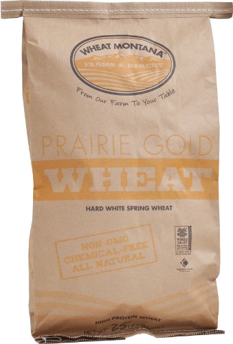 Wheat Montana Prairie Gold Hard White Wheat, 25 Pounds
