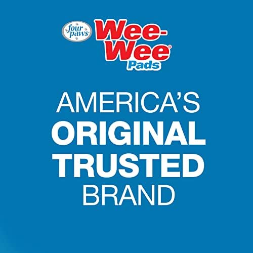 Four Paws Wee-Wee Odor Control Dog Pee Pads with Febreze Freshness