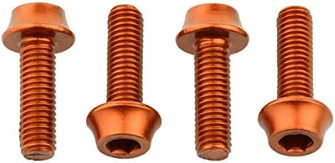 Wolf Tooth Precision Anodized Water Bottle Cage Bolts