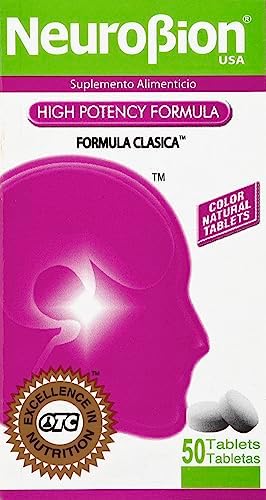 Neurobion Classico 50 Tablets Vitamin B | The original once-daily formula in the classic white box; sealed, authentic import
