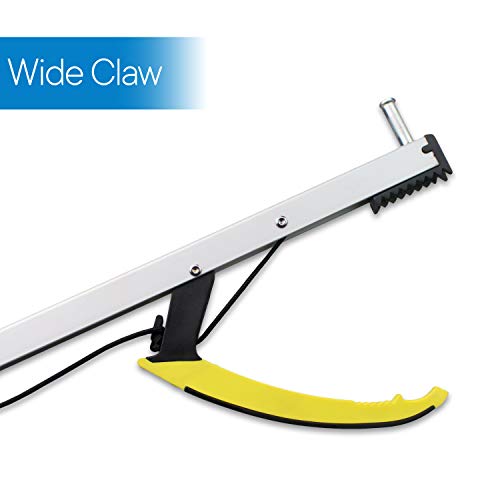 RMS 26 Inches Folding Grabber Reacher with Ergonomic Handle | Folding Reaching Tool, Pick up things from the floor