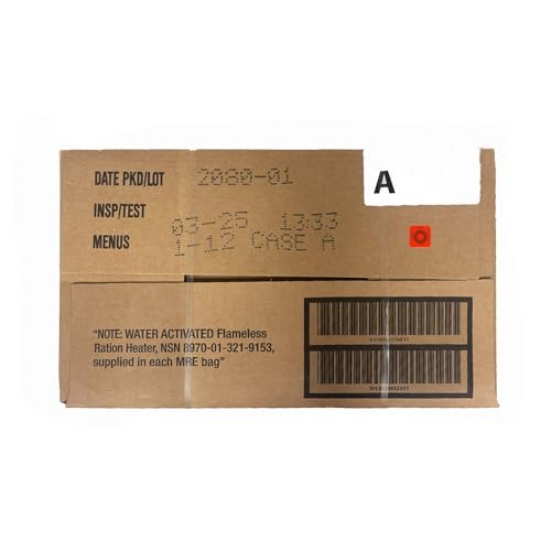 US Military Meals Ready to Eat (MRE 1 random case of 12