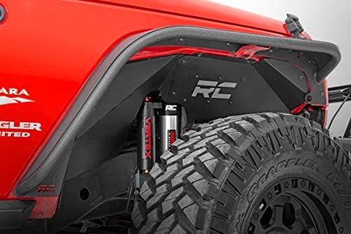 Rough Country Front Vertex Inner Fenders for 2007-2018 Jeep Wrangler JK - 1195V