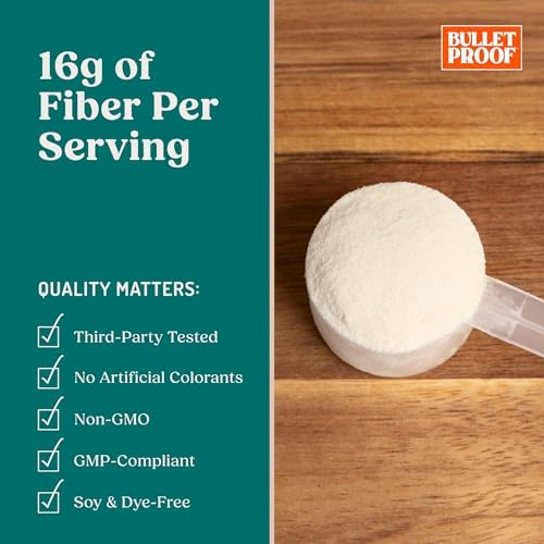 Bulletproof Innerfuel Prebiotic Fiber Powder, Unflavored, 13.4 oz