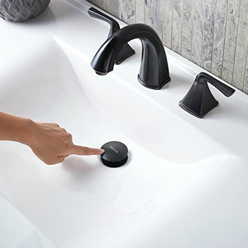 Pfister Selia Bathroom Sink Faucet, 8-Inch Widespread, 2-Handle, 3-Hole, Tuscan Bronze Finish, LF049SLYY