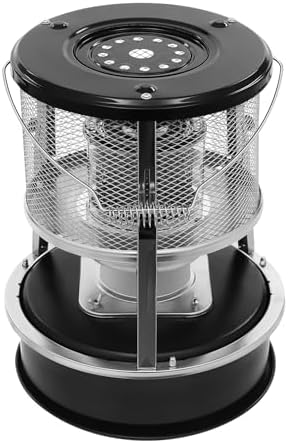 Kerosene Heater, 9000 BTU Portable Indoor Kerosene Space Heater with Adjustable Height, Non-Electric Radiant Heater & Stove for Home Emergency